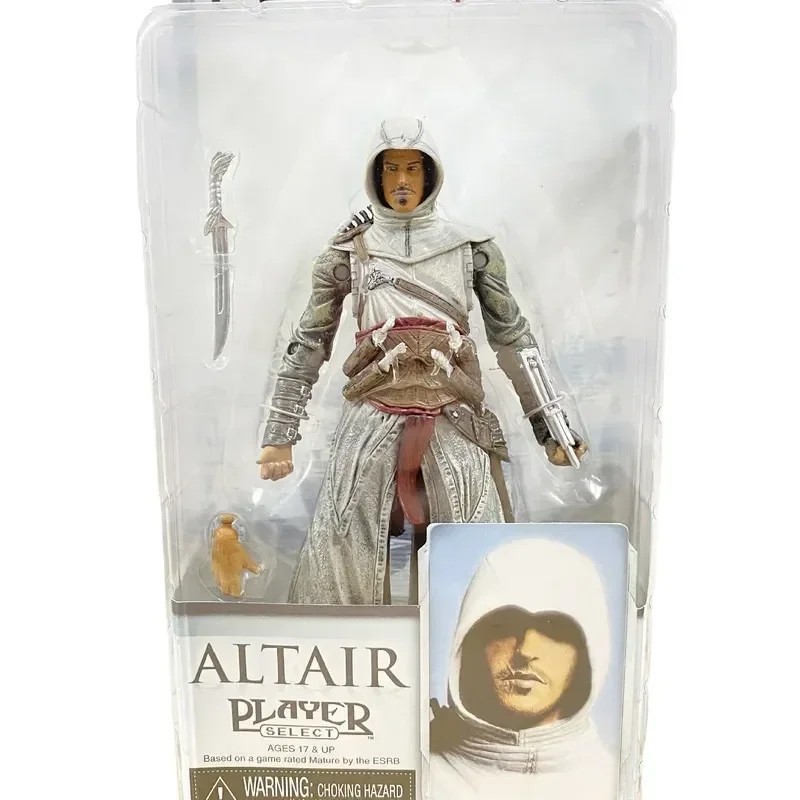 Assassin's Creed III Action Figure EZIO Figuras Toys NECA Game Figurine Anime Figura PVC Collection
