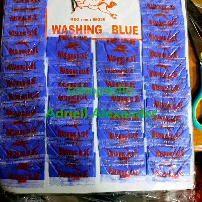 Blau Shacet / Blau Baju Shacet Isi 40 Horse Brand Washing Blue