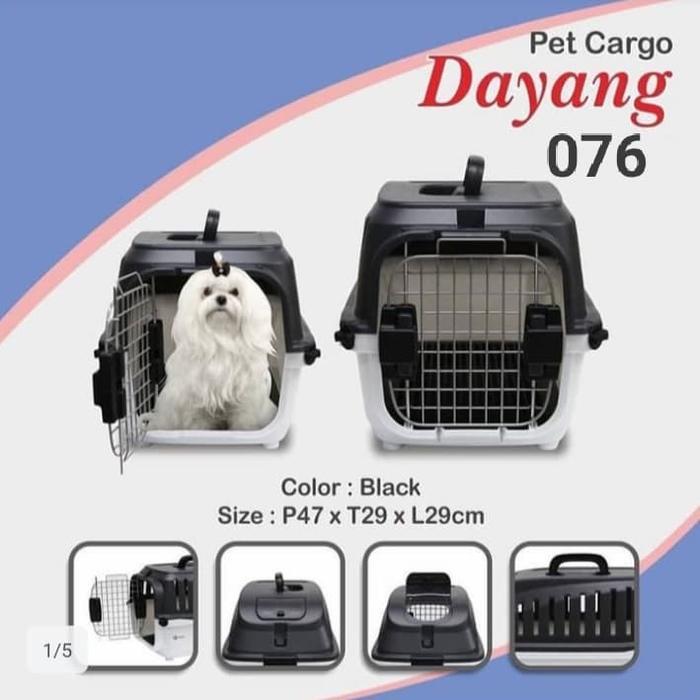 Promo Pet Cargo Kucing Cat / Pet Cargo Dayang 076/Canel Box Kucing -Termurah