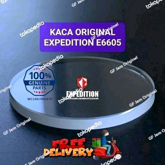 Kaca Jam Tangan Expedition E6605 E 6605 Original Spare Part 100%