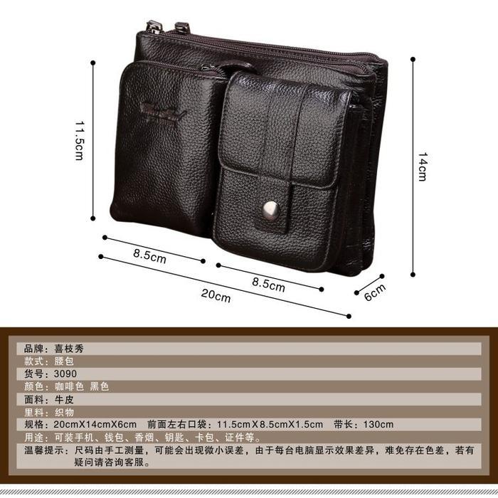 Tas Jinjing Kulit Pria - Tas Tangan Kulit - Clutch Pria Kulit Tas Pria Co