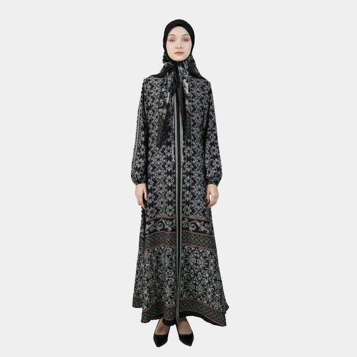 [NEW] A8847.08 - Abaya Hikmat Fashion Original set Hijab