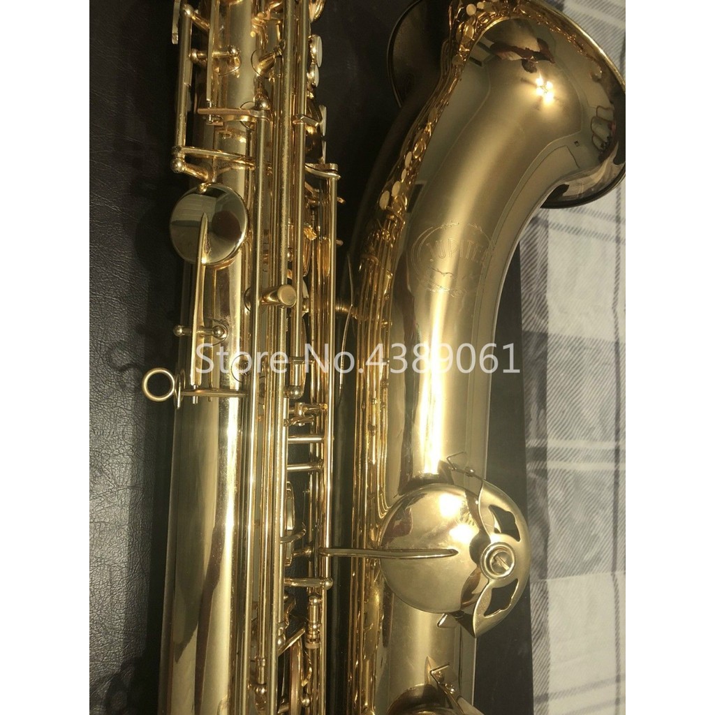 Jupiter JBS-593 GL Brand Musical Instrument E Flat Baritone Saxophone Brass Gold Lacquer Pearl