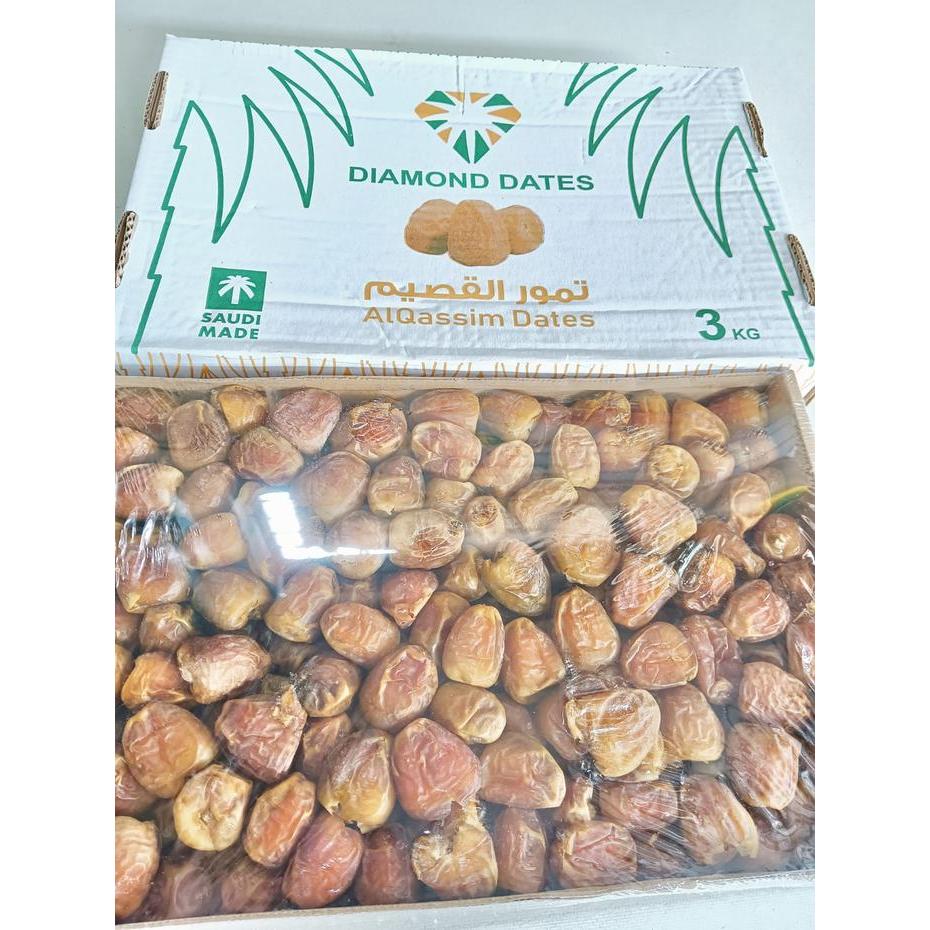 Kurma Sukari Premium 3Kg - Kurma Sukari Grade A - Kurma Sukari Kurma Raja - Kurma Sukari Diamond -
