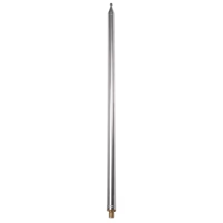 10M Stainless Steel Telescopic Whip Antenna Radio Antenna DIY Replacement Antenna for HF Radio V Ant
