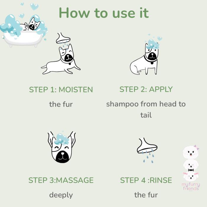 Kin+Kind Pet Natural Shampoo Premium Cat Dog Anjing Kucing Kin Kind