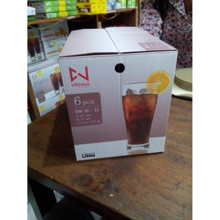 GELAS KACA CITINOVA PORTO 6 PCS / GLASS / GLASSWARE