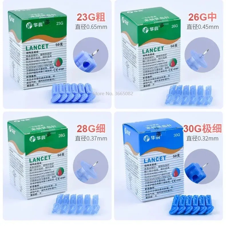 30G 28G 26G 23G Lancets Needle Sterile Disposable Phlebotomy Needle Spilled Blood Needle Pen