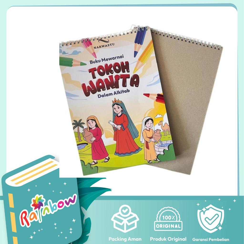 Rainbow Kids - Aktivitas Mewarnai dan Mengenal Tokoh Wanita dalam Alkitab