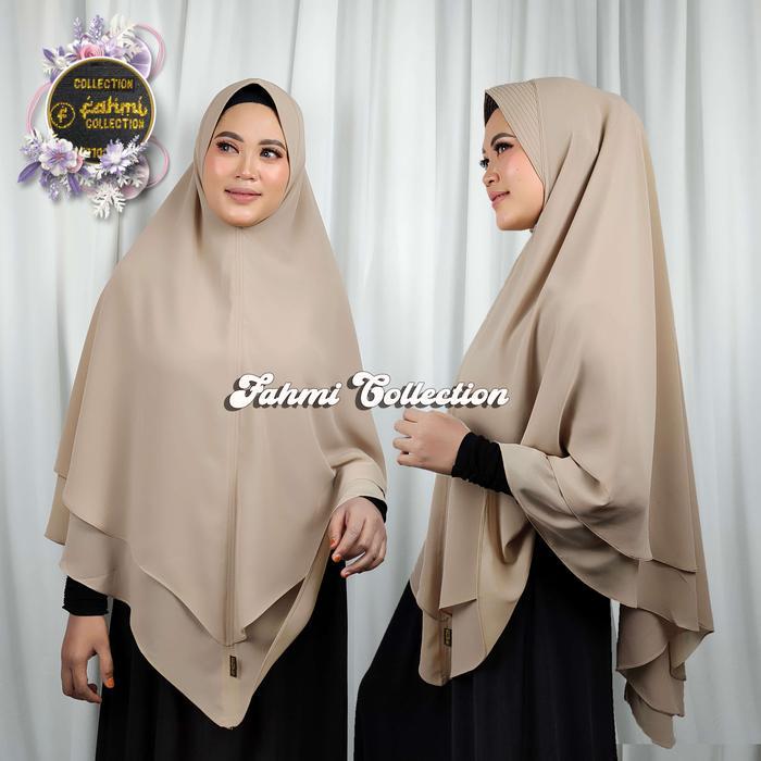 Hijab syari panjang jumbo khadijah xxl Kerudung Muslim