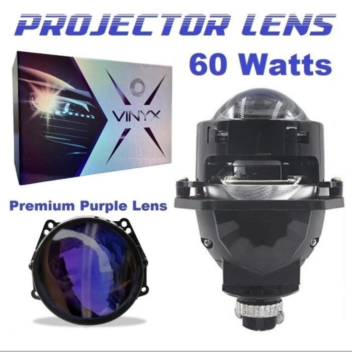 LAMPU Projie BILED Blue Lens Projector Proyektor