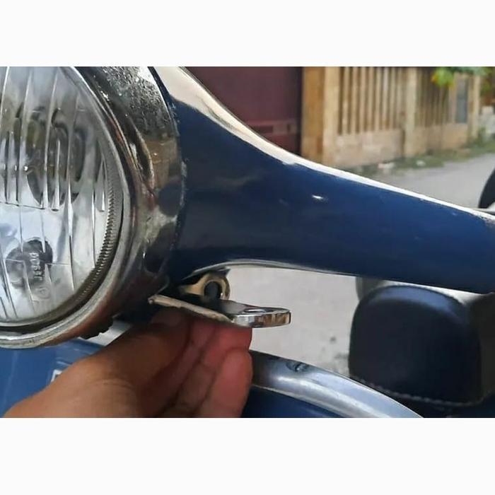 plat dudukan spion vespa vbb vba vnb bracket spion vespa vbb 60s