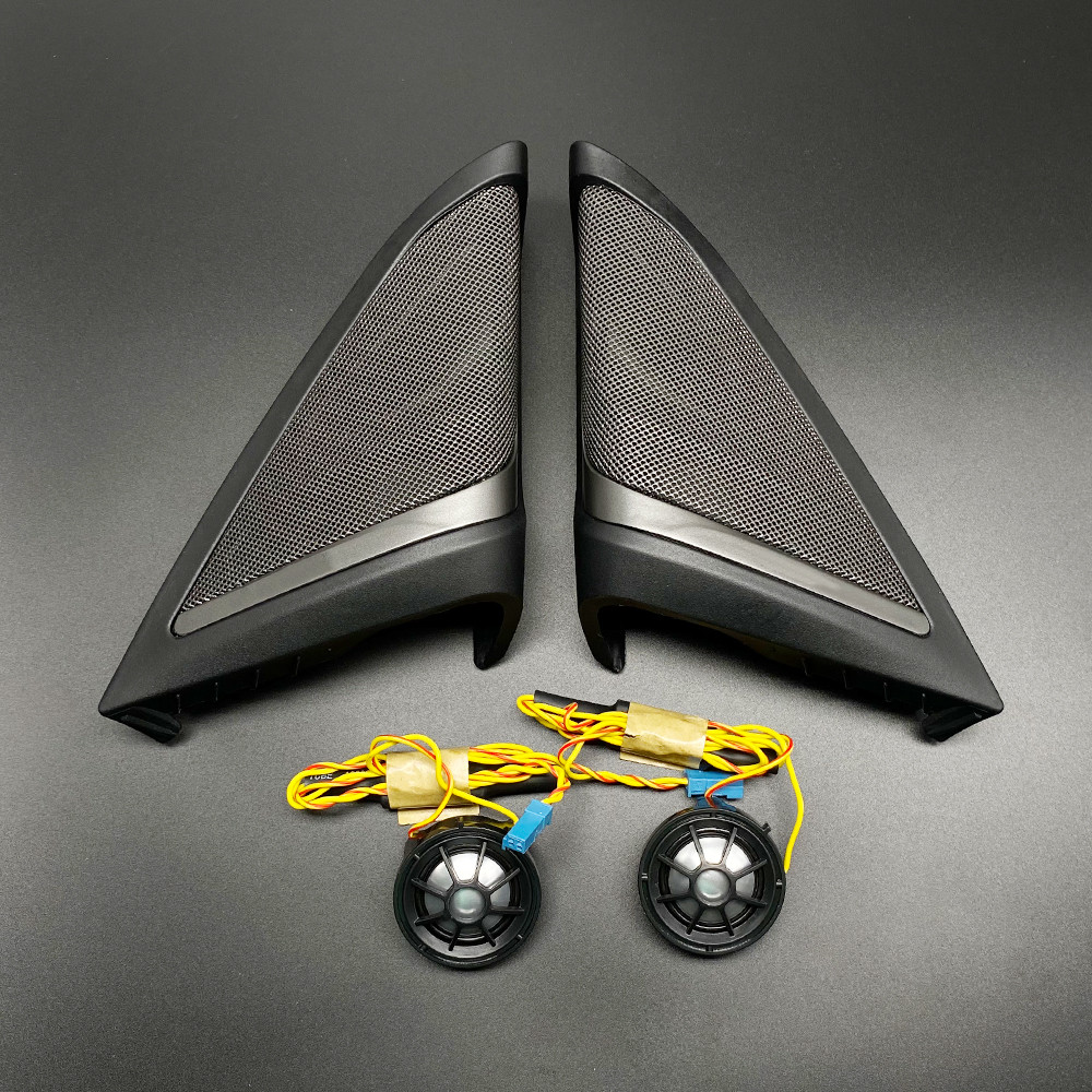 Tweeter cover trim fit for 8MW G30 car front door side speaker audio trumpet head treble high range 