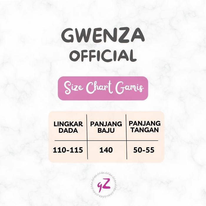 Gwenza - Daviena Gamis - Muslim Wanita Terlaris