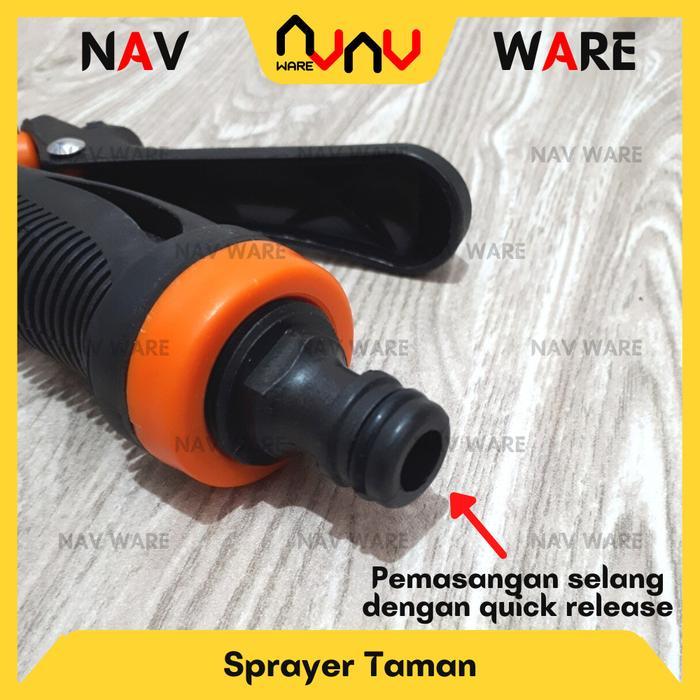 Tembakan Air Taman Sprayer Gun Cuci Mobil Motor AC