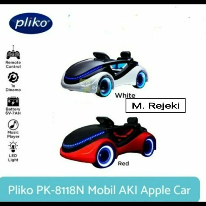 Pliko Pk-8118N Mobil Aki Apple Car - Red (Pliko)