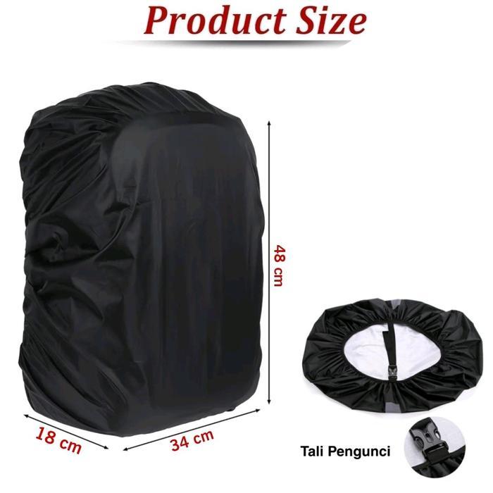 "New" Rain Cover Tas Ransel Anti Air Jas Hujan Tas Mantel Tas Raincover Bag Mantel Tas Waterproof