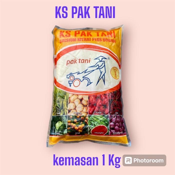 Stok Baru PUPUK KS PAK TANI KEMASAN 1 KG KALSIUM NITRAT PLUS BORON