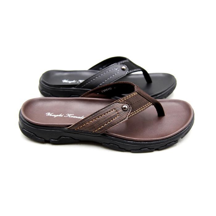 Aerostreet - Yongki Komaladi Sandal Pria Ol-Esrf435-21 Coffe/Hitam Hitam