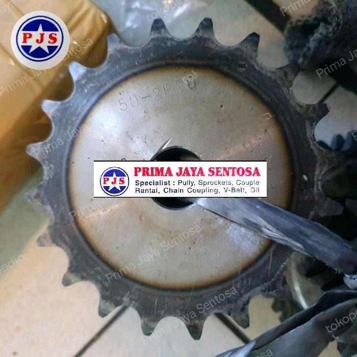 Sprocket Gear Rs 50 X 2 X 20T ( Gear Rs 50 Double Gigi 20 )