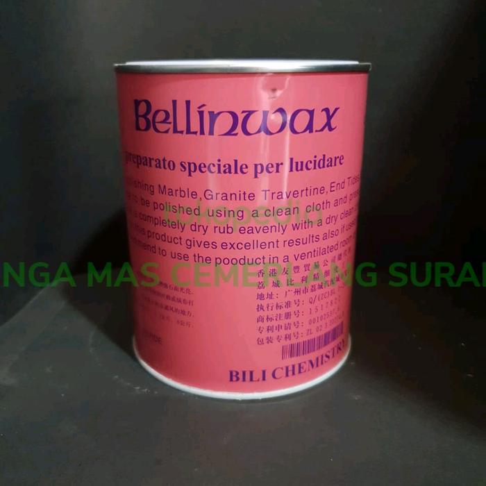 BELLINWAX PUTIH/HITAM 1000Ml / Pengkilap lantai marmer, granite