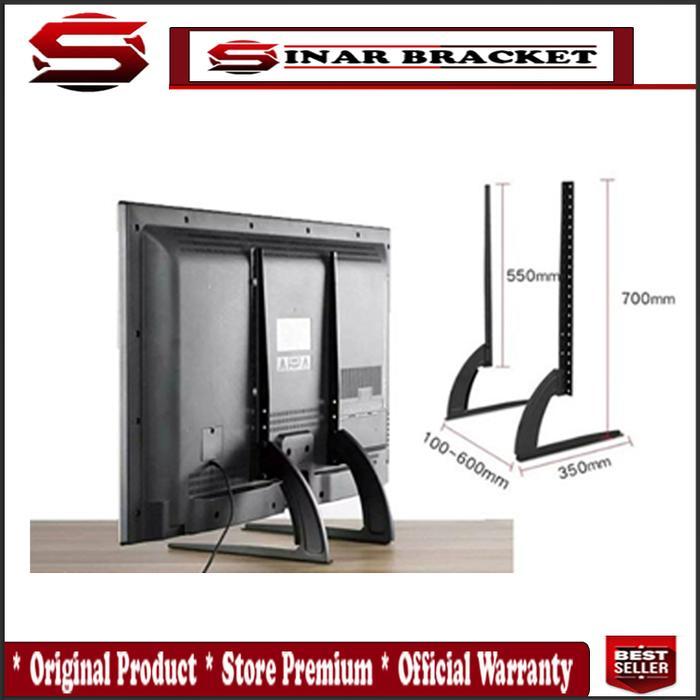 Bracket, Breket, Brecket Tv Kaki/Stand 24" - 65" Inchi