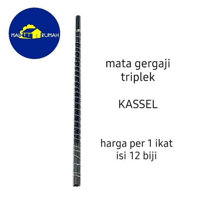 MATA GERGAJI TRIPLEK Ukir No. 0 1 2 3 4 5 6 7 8 9 10 11 12 - KASSEL