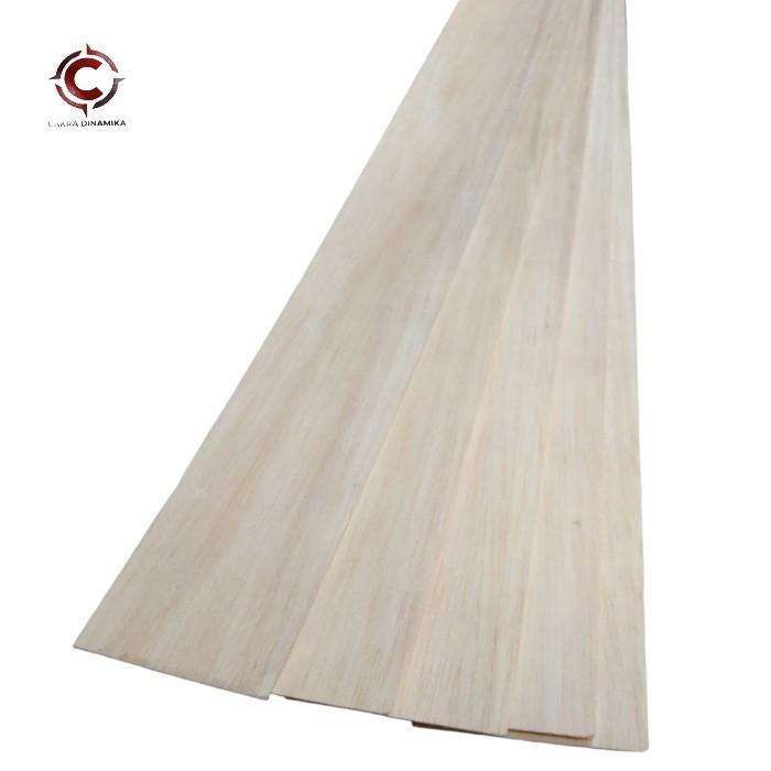 5PCS BALSA 1.5MM X 8CM X 100CM KAYU BALSA SHEET KAYU MAKET