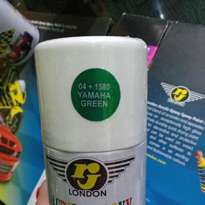 Pilok Pilox Cat Semprot Rj London Warna Candytone Candy Tone Warna Transparant (Kuning, Biru, Hijau,