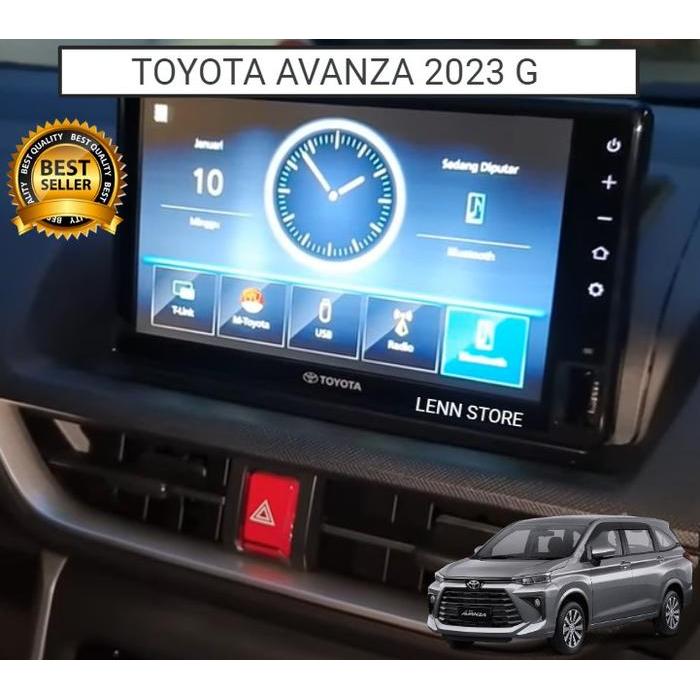 Screen Guard Pelindung Layar Head Unit Toyota Avanza G 2023