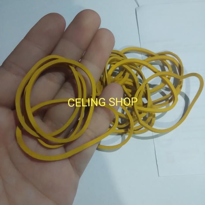 karet gelang mentah murah meriah