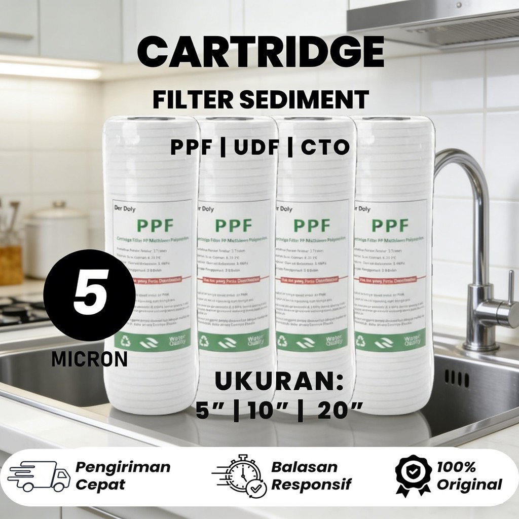 CATRIDGE FILTER AIR / NANO FILTER / SEDIMEN FILTER AIR NANO FILTER 10" / CATRIDGE FILTER AIR 10" / N