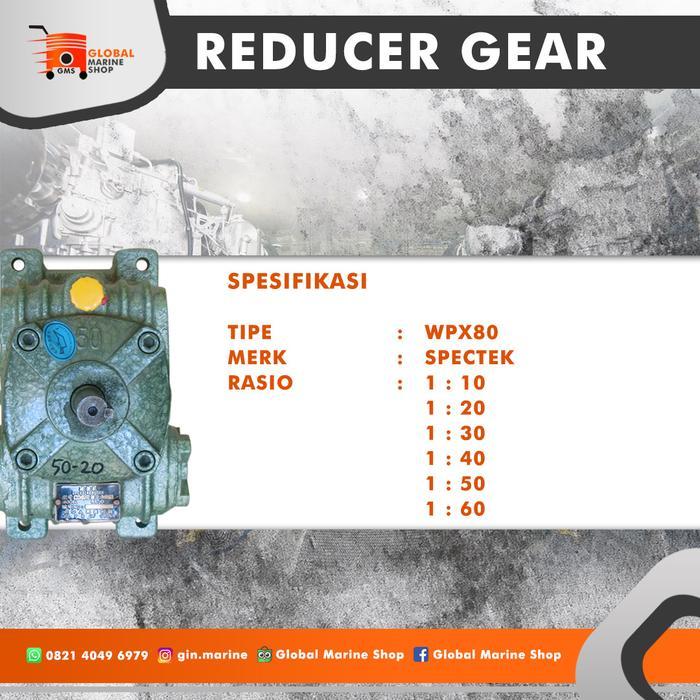 Reducer Gear/Gearbox/Speed Reducer Wpx 80 Spectek Co