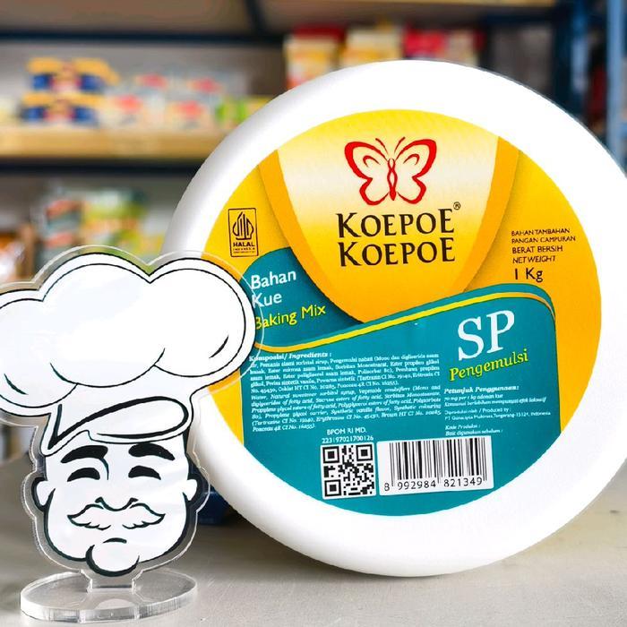 Koepoe SP 1KG / SP Pengemulsi Koepoe / Pelembut Bolu / Pengembang Bolu 1Kg