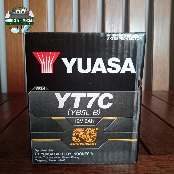 Aki Motor Yamaha Jupiter Mx, Bajaj Pulsar 135Cc Yuasa Yt7C Aki Kering