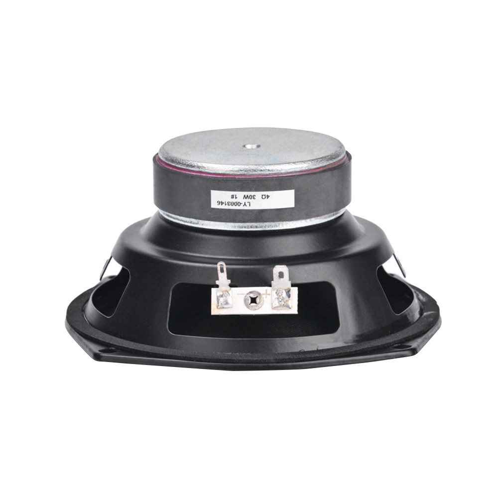 AIYIMA 1Pcs 5.25 Inch Subwoofer Speaker 4 Ohm 30W Rubber Side Woofer Super Bass Speaker For