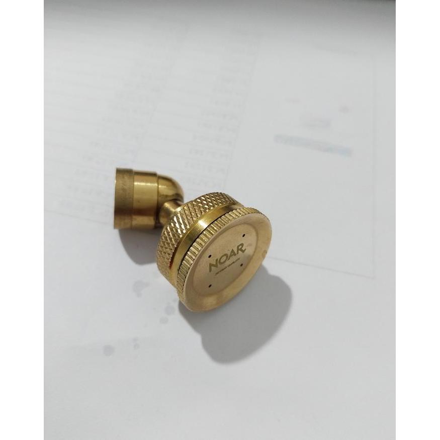 "New" NOZZLE / SPUYER / NOZLE SPRAYER ELEKTRIK / KNAPSAK LUBANG 4 KUNINGAN