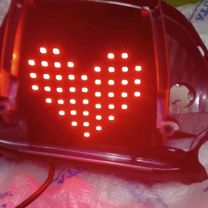 stoplamp running mio sporty dan smile