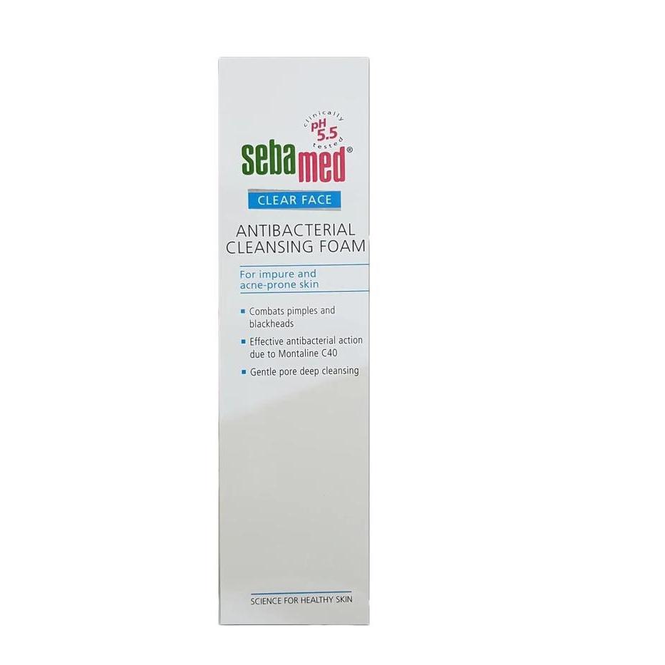 SEBAMED CLEAR FACE ANTI BACTERIAL CLEANSING FOAM 150ML 150 ML