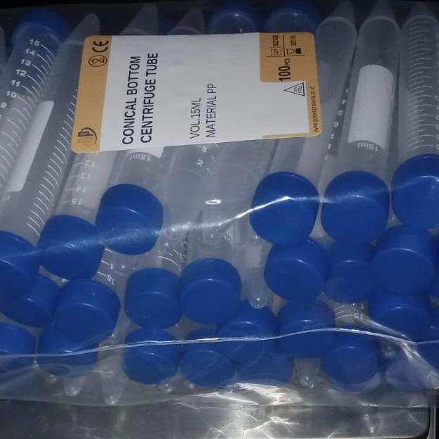 JTTOP" FALCON TUBE 15ML / CONICAL BOTTOM CENTRIFUGE TUBE 15ML - GP