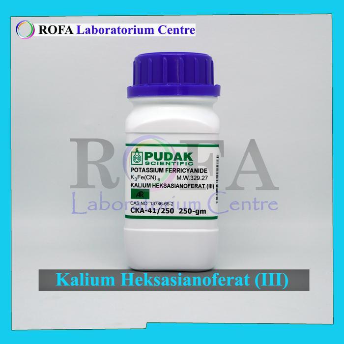 JTTOP" KALIUM HEKSASIANOFERAT (III) POTASSIUM HEXACYANOFERRAT (III) 500 GRAM