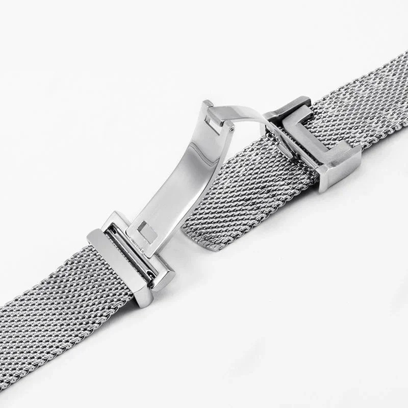 904 Stainless Steel Watch Band for IWC PORTOFINO PORTUGIESER Bracelet Metal Mesh Watch Straps 20mm