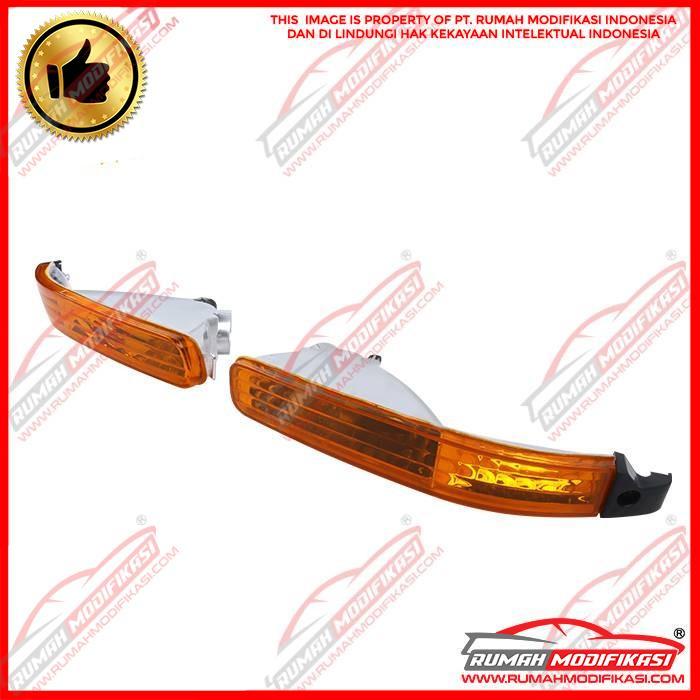 Front Bumper Lamp Honda Accord Maestro 1992-1993 Crystal Amber