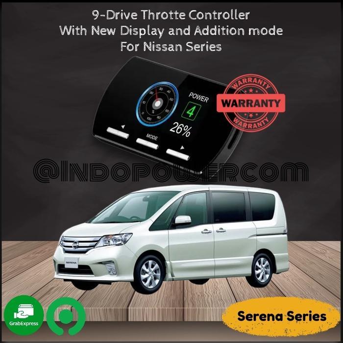 9 Drive New Throttle Controller Nissan Serena Remap 9Drive