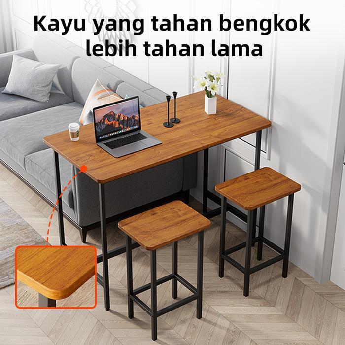 Etife Meja Makan / Meja makan minimalis 4 kursi / Set Meja Makan/ Meja bar / Meja dapur / Meja Besi