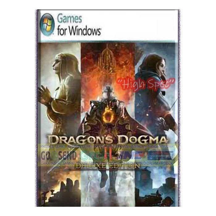 Terlaris Dragons Dogma 2 - PC GAME - GAME PC LAPTOP - GAMING - GAME - PC GAMERS SALE