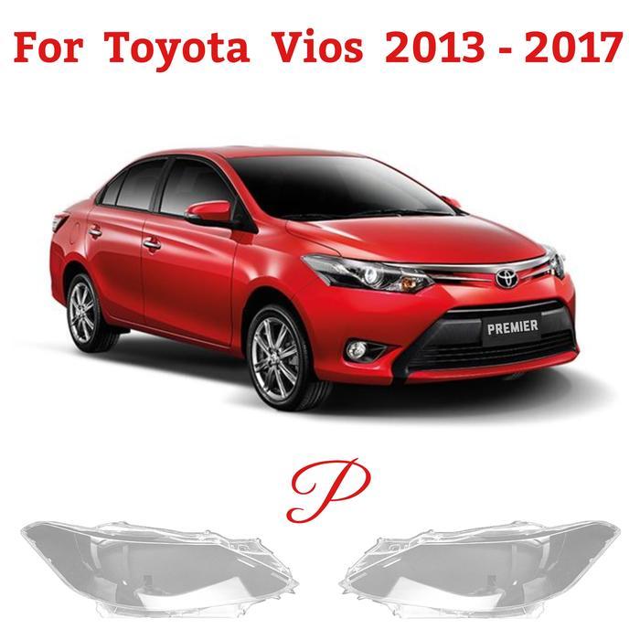 Mika Headlamp Toyota Vios 2013 2014 2015 2016 2017 Gen 3 , Kaca Lampu Depan