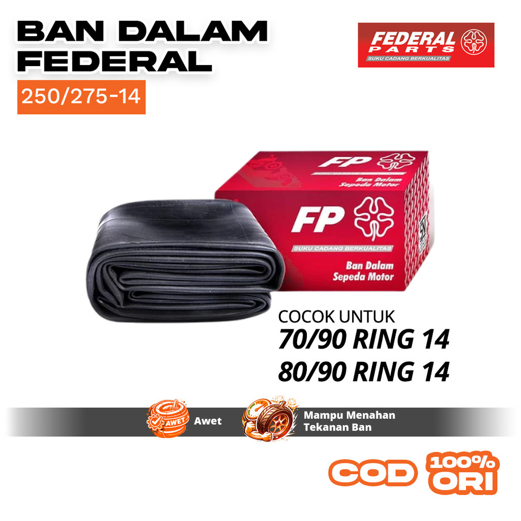 FEDERAL Ban Dalam 250/275 Ring 14