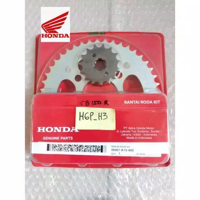 Gear Rantai Set Old Cb150R Cb 150 R Lama Original Hgp Honda Ahm
