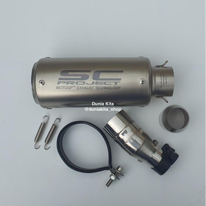 Knalpot Sc Project Ninja 250Fi Z250 250Sl Mono Slip On